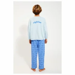 Clearance Piupiuchick Sweat Eighties Coton Bio | Bleu Clair