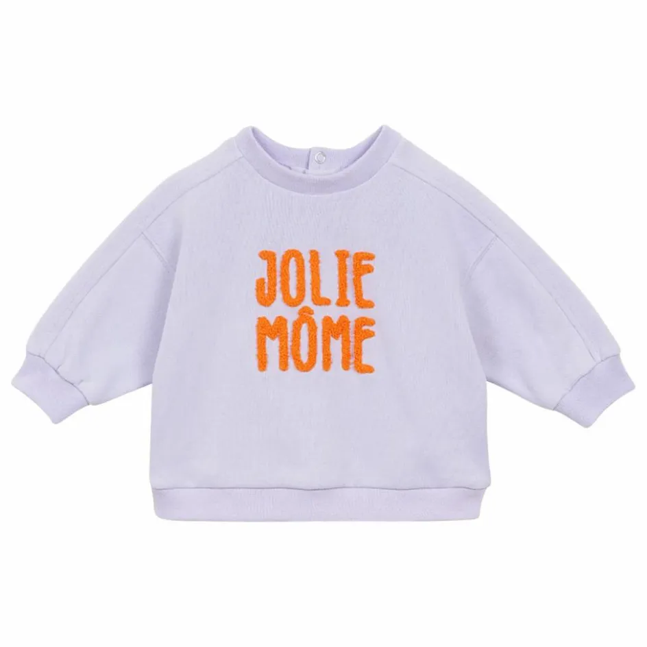 Arsène et Les Pipelettes Sweat Elisée Coton Bio | Lilas| Sweats