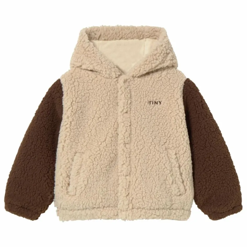 Tinycottons Sweat Façon Sherpa Colorblock ||Enfant Sweats|Sweats
