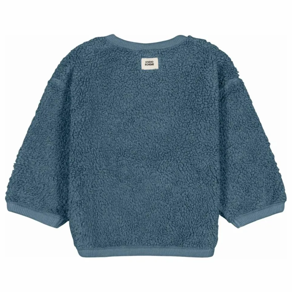 Studio Bohème Sweat Façon Sherpa Ours Coton Bio ||Enfant Sweats|Sweats