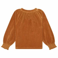 SMALLABLE BASICS Sweat Fille Col Rond en Velours ||Enfant Pulls, Gilets