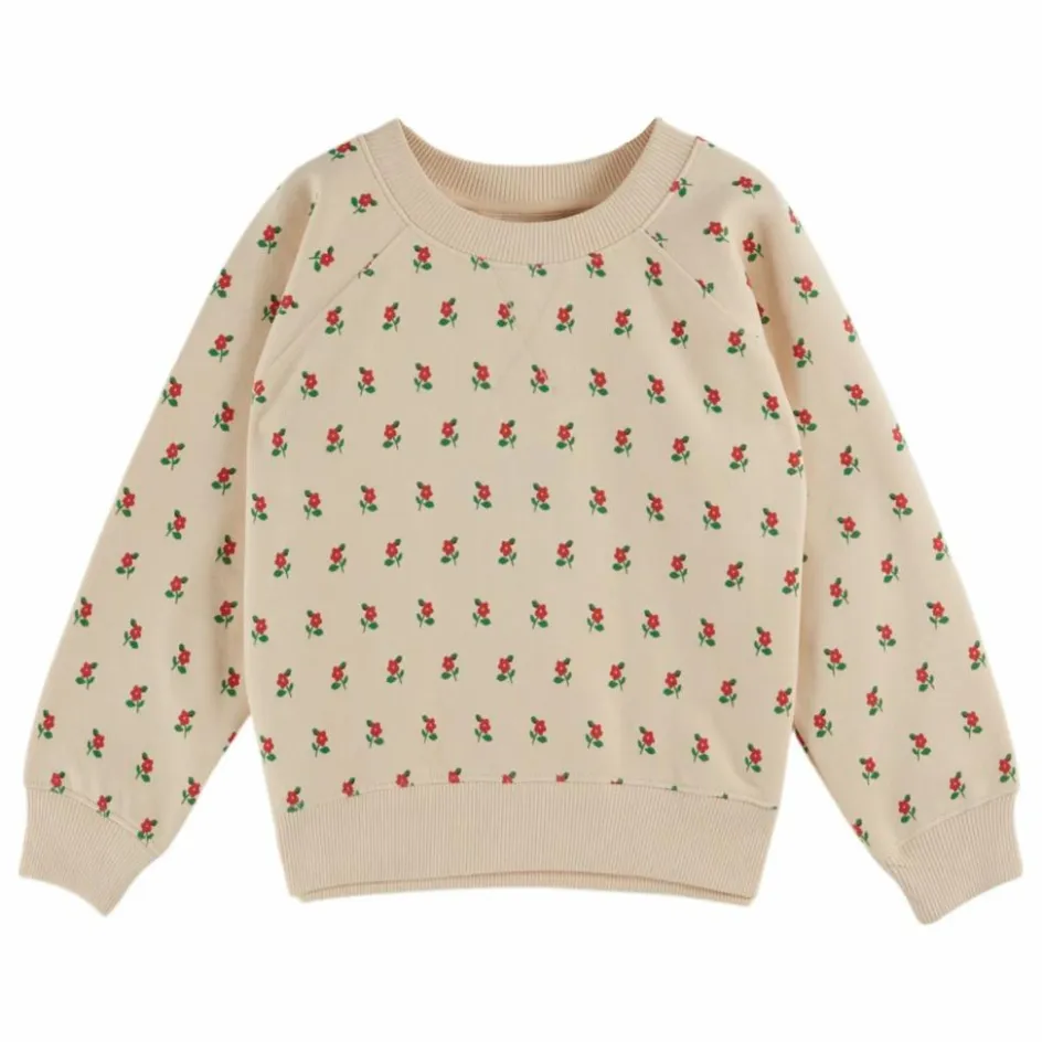 Emile et Ida Sweat Fleuri Coton Bio ||Enfant Sweats|Sweats