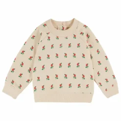 Emile et Ida Sweat Fleuri Coton Bio ||Enfant Sweats|Sweats