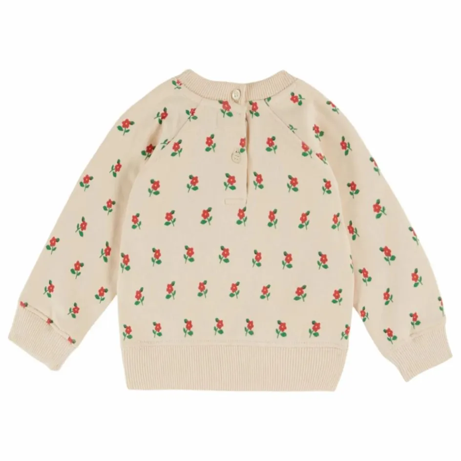 Emile et Ida Sweat Fleuri Coton Bio ||Enfant Sweats|Sweats