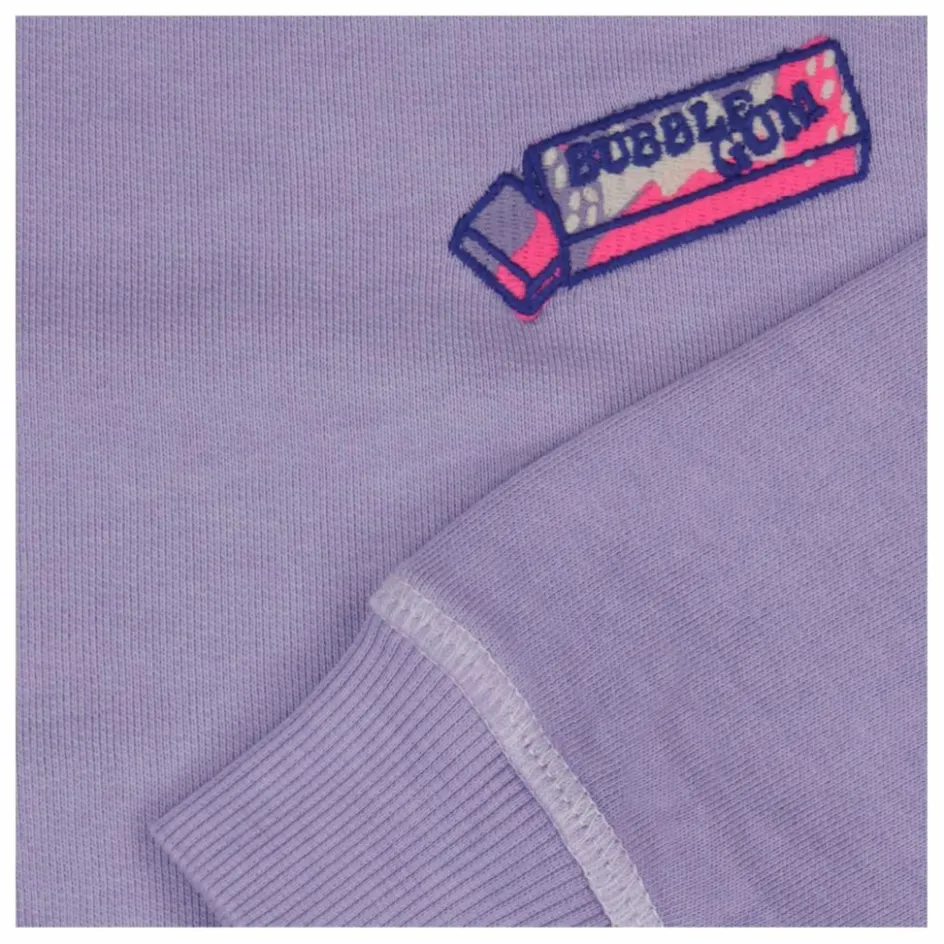 Tumble N'Dry Sweat Fluo GD Coton Bio | Lilas|Enfant Sweats