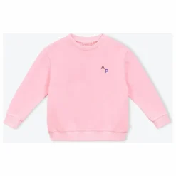 Sale Arsène et Les Pipelettes Sweat Giz Coton Bio | Rose