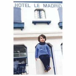 Sale Tartine et Chocolat Sweat Jeux | Bleu électrique