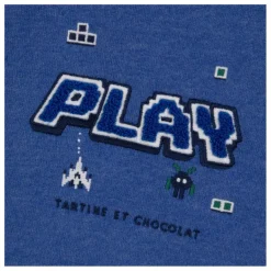 Sale Tartine et Chocolat Sweat Jeux | Bleu électrique