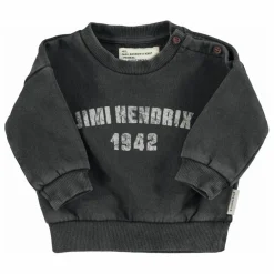 New Piupiuchick Sweat Jimi Hendrix Coton Bio | Noir