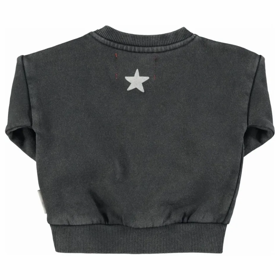 New Piupiuchick Sweat Jimi Hendrix Coton Bio | Noir