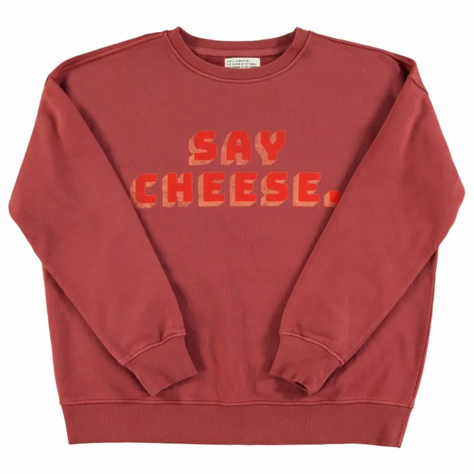 Femme Sisters Department Sweats*Sweat Julie Say Cheese Coton Bio |