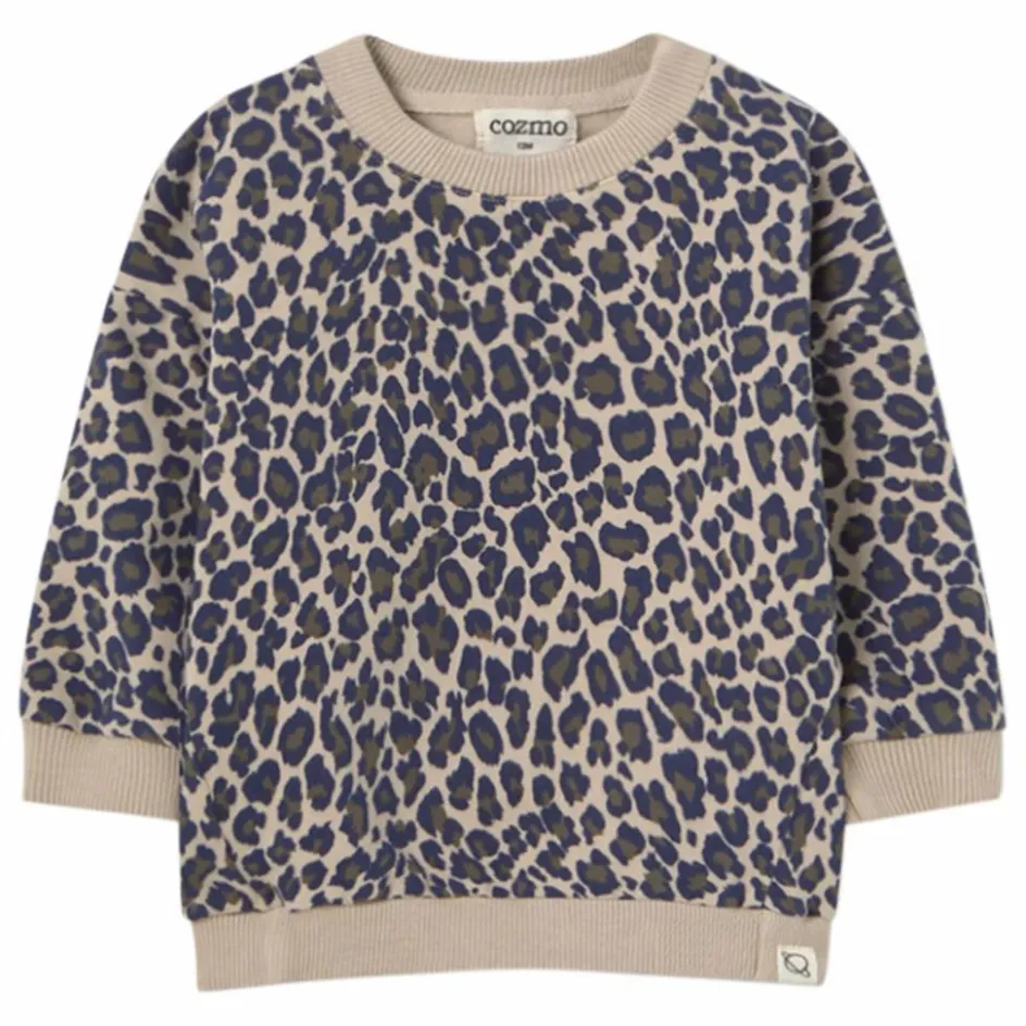 Cozmo Sweats*Sweat Kelly Léopard Coton Bio |