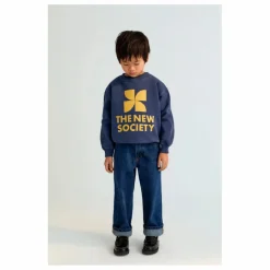 Best the new society Sweat Logo | Bleu marine