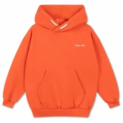 Clearance Repose AMS Sweat Logo Coton Bio | Orange