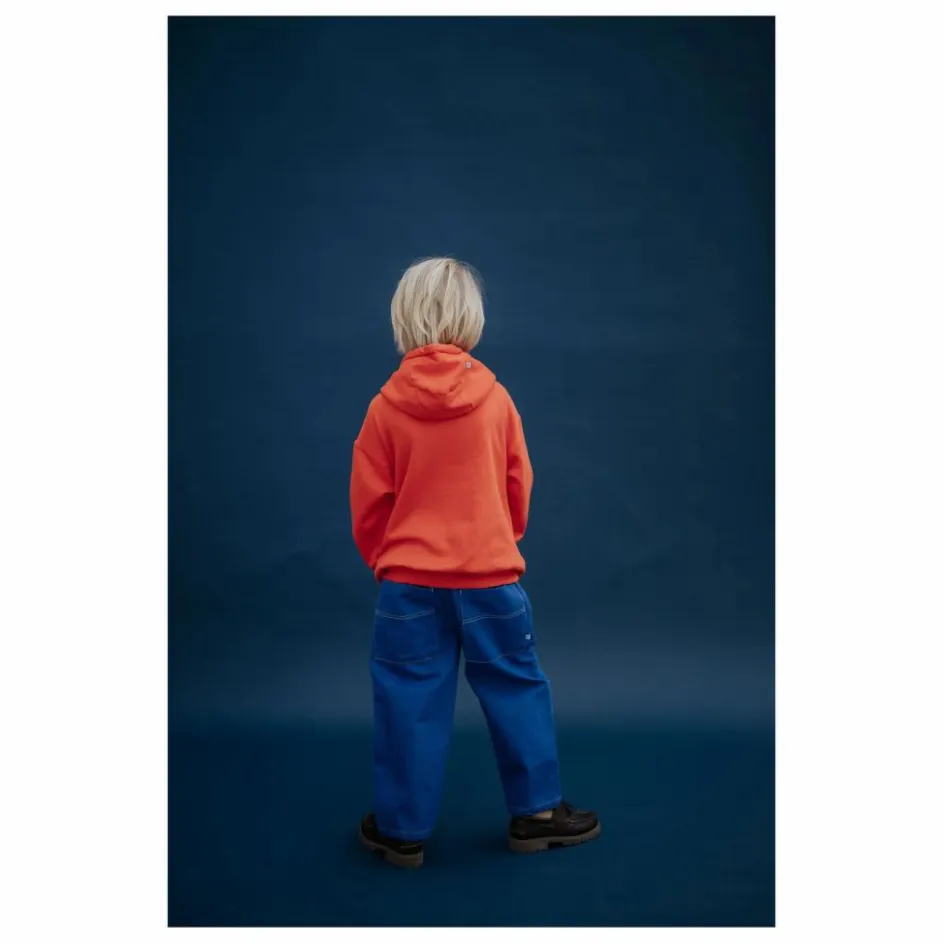 Clearance Repose AMS Sweat Logo Coton Bio | Orange