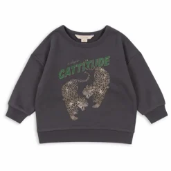 Sweat Lou Tigres Coton Bio | Enfant Sweats|Sweats