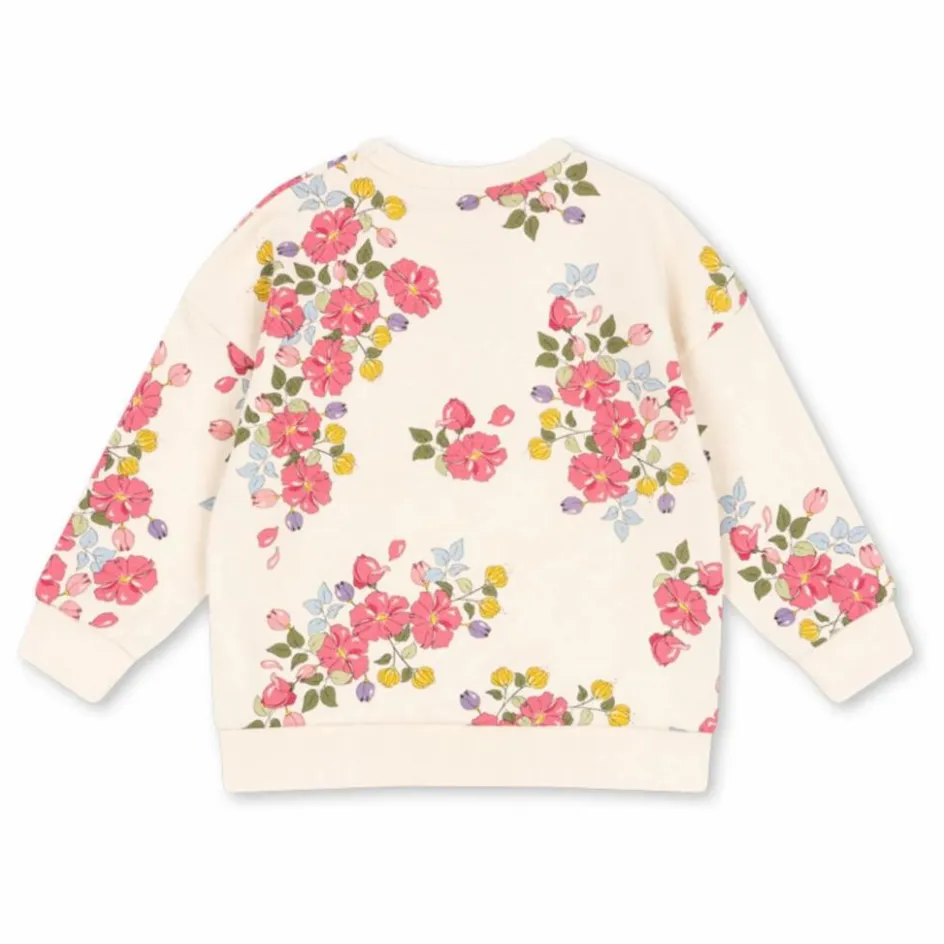 Hot Konges Sløjd Sweat Loupy Lou Coton Bio | Rose pâle