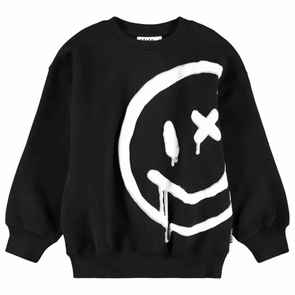 Molo Sweat Mar Smiley Coton Bio ||Enfant Sweats|Sweats