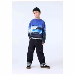Hot Molo Sweat Mattis Car Coton Bio | Bleu