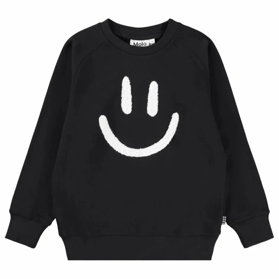 Outlet Molo Sweat Mike Coton Bio | Noir