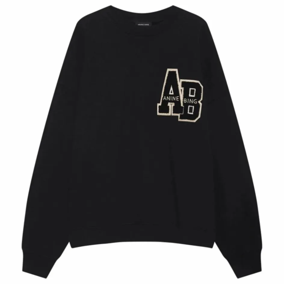 Anine Bing Sweat Miles Letterman Coton Bio ||Femme Sweats