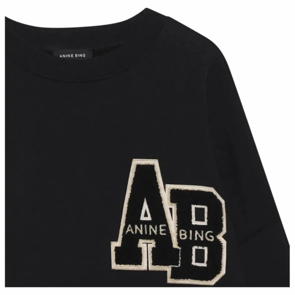 Anine Bing Sweat Miles Letterman Coton Bio ||Femme Sweats