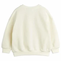 New Mini Rodini Sweat Society Coton Bio | Ecru