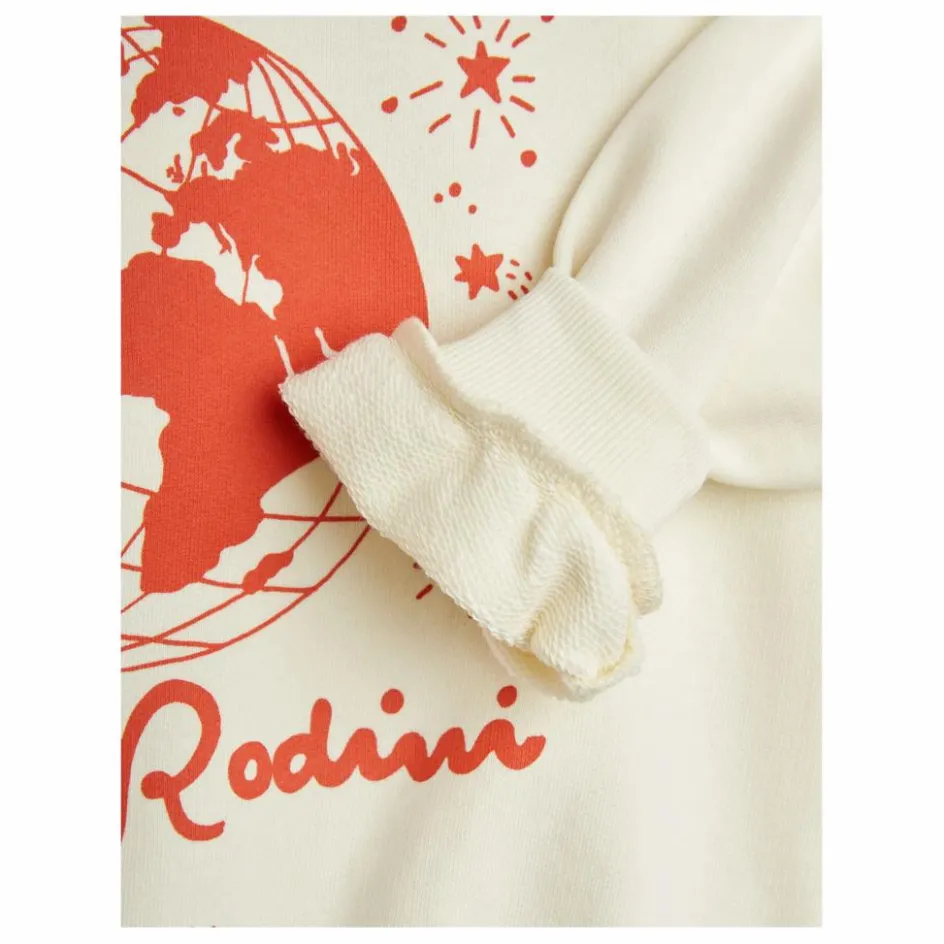 New Mini Rodini Sweat Society Coton Bio | Ecru