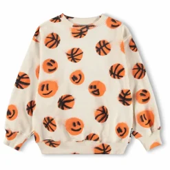 Outlet Molo Sweat Monti Basketball Coton Bio | Ecru
