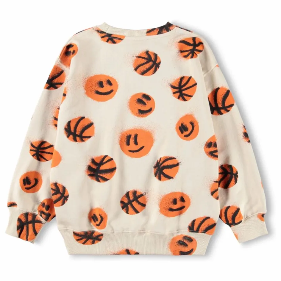 Outlet Molo Sweat Monti Basketball Coton Bio | Ecru