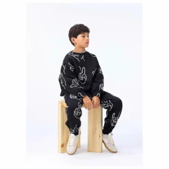 Online Molo Sweat Monti Hands Coton Bio | Noir