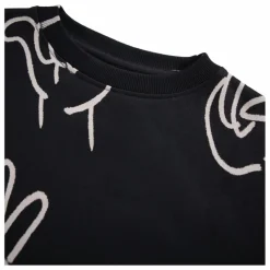 Online Molo Sweat Monti Hands Coton Bio | Noir