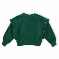 Best the new society Sweat Odense Velours Bio | Vert