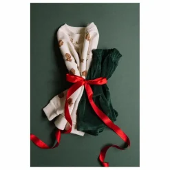 Discount Studio Bohème Sweat Ours Noël Coton Bio | Ecru
