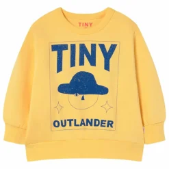 Sale Tinycottons Sweat Outlander Coton Bio | Jaune