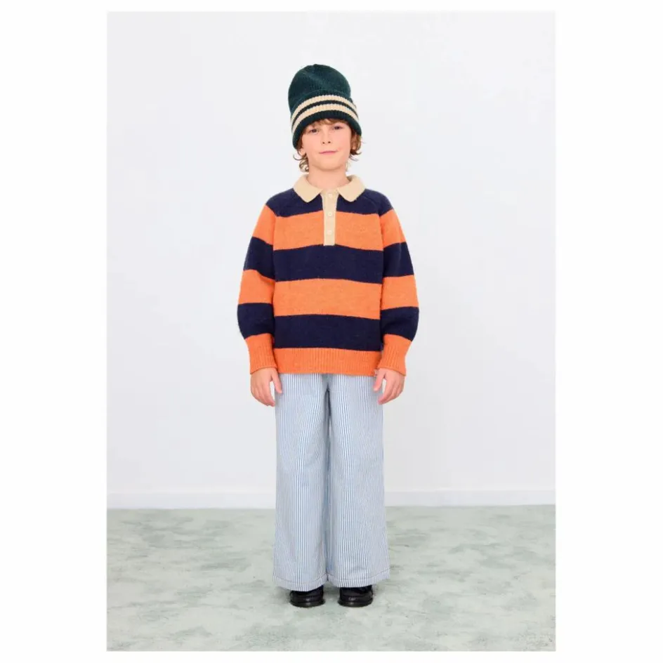 Enfant Tinycottons Sweats|Sweats*Sweat Polo Rayé |