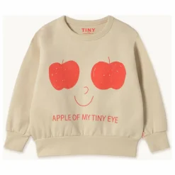 Online Tinycottons Sweat Pommes Coton Bio | Vanille