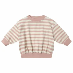Quincy Mae Sweat Rayé Coton Bio ||Enfant Sweats|Sweats