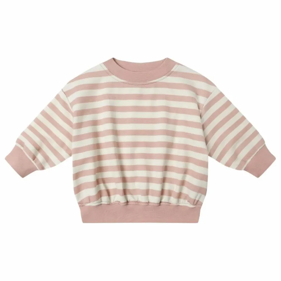 Quincy Mae Sweat Rayé Coton Bio ||Enfant Sweats|Sweats