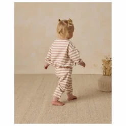 Quincy Mae Sweat Rayé Coton Bio ||Enfant Sweats|Sweats