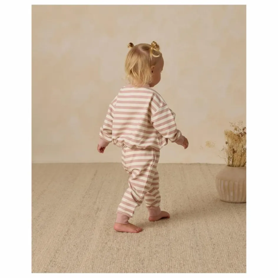 Quincy Mae Sweat Rayé Coton Bio ||Enfant Sweats|Sweats