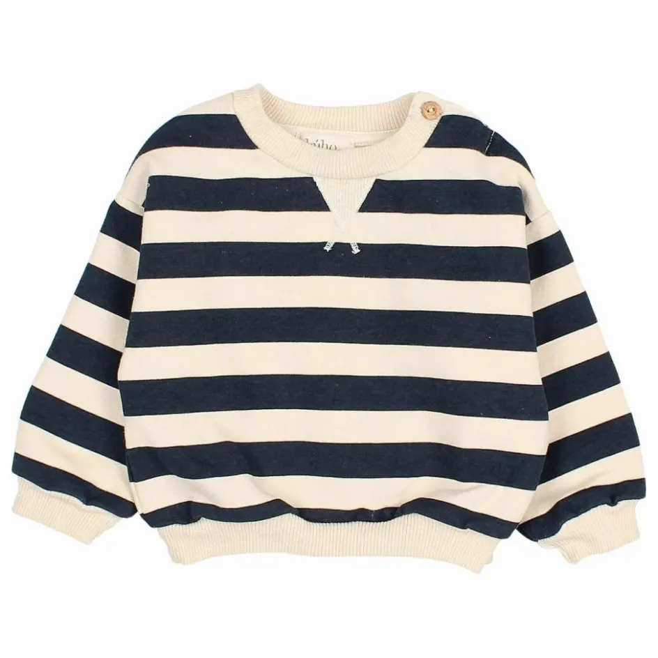 Búho Sweats|Sweats*Sweat Rayures Bébé Coton Bio |