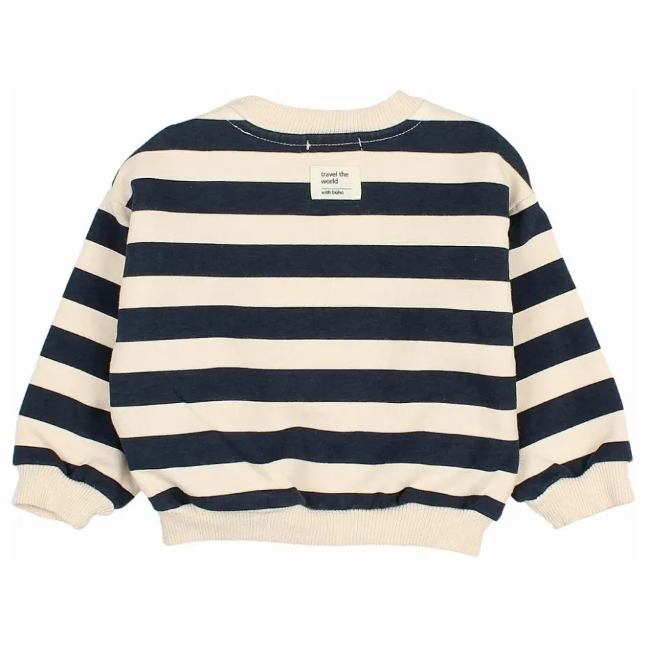 Búho Sweats|Sweats*Sweat Rayures Bébé Coton Bio |