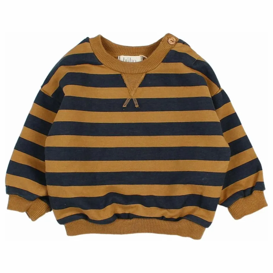 Búho Sweats|Sweats*Sweat Rayures Bébé Coton Bio |