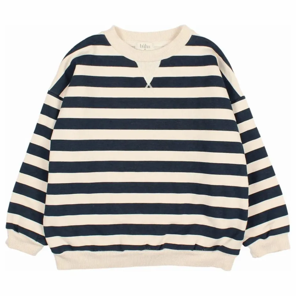Sweat Rayures Coton Bio | Enfant Sweats|Sweats