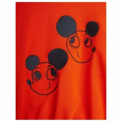 Mini Rodini Sweat Ritratz Coton Bio | Rouge