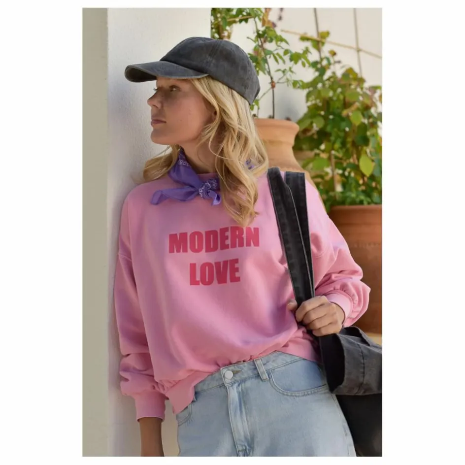 Femme Marlot Paris Sweats*Sweat Romy Modern Love Coton Bio - Collection Femme |