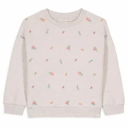 Outlet Louise Misha Sweat Rosalia Coton Bio | Beige chiné
