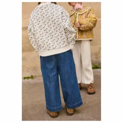 Hot Sweat Rosalia Fleuri Coton Bio | Enfant Sweats|Sweats