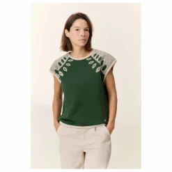 Leon & Harper Sweat Sans Manches Sirop Leaf Coton Bio ||Femme Sweats